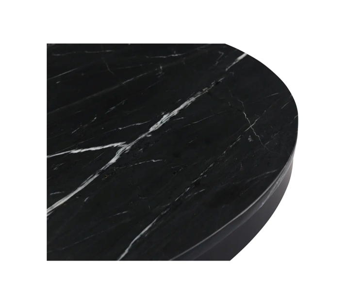 Tower Dining Table - Black Marble by Moe's Home at Eve Furniture