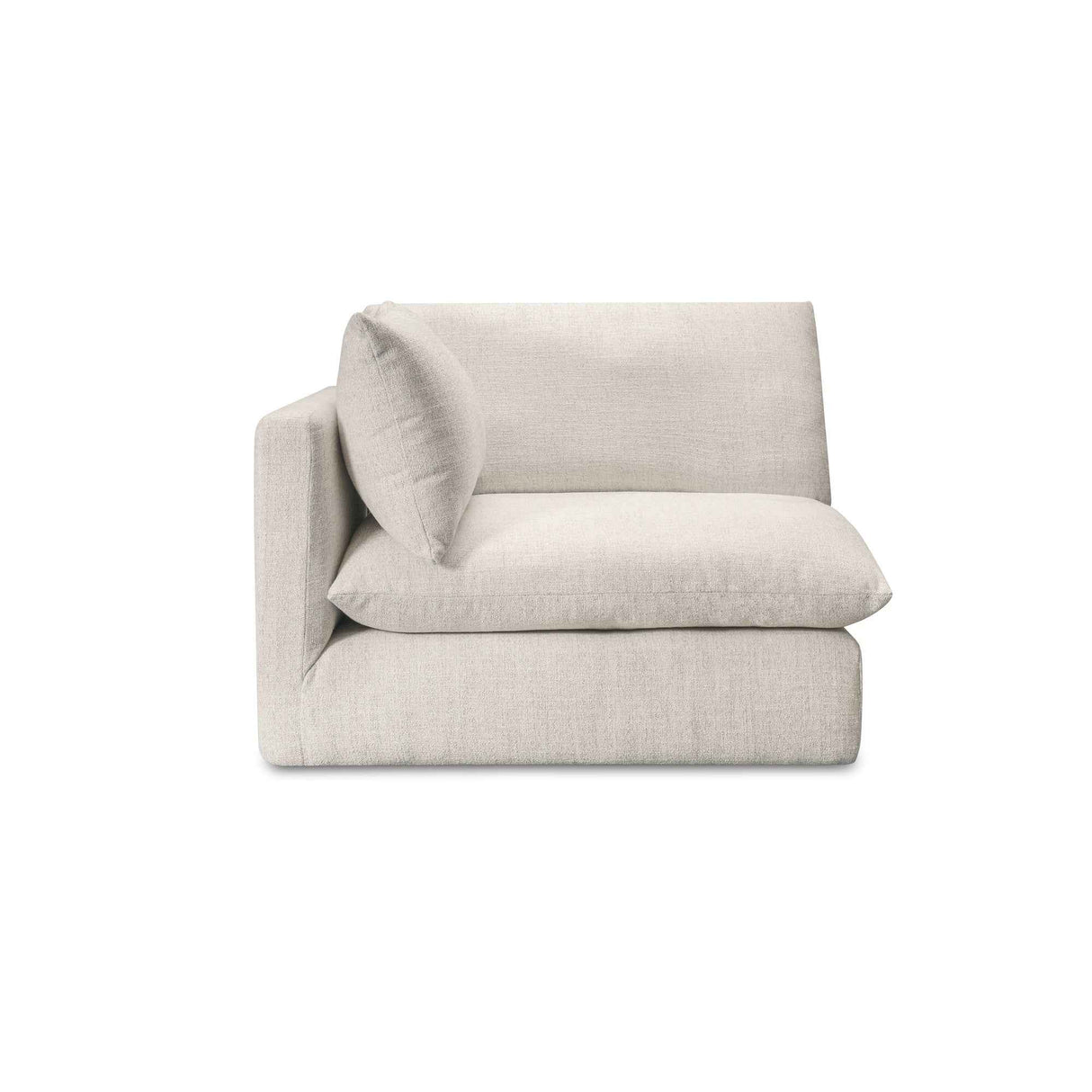 Townes Flecked Ecru Right Arm Facing Chair