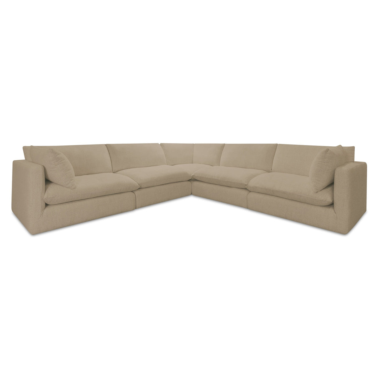 Townes Sand Classic L Modular Sectional by MOES at Eve Furniture