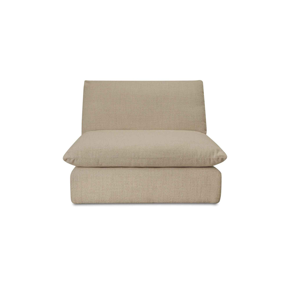 Townes Sand Slipper Chair by Moe's Home at Eve Furniture