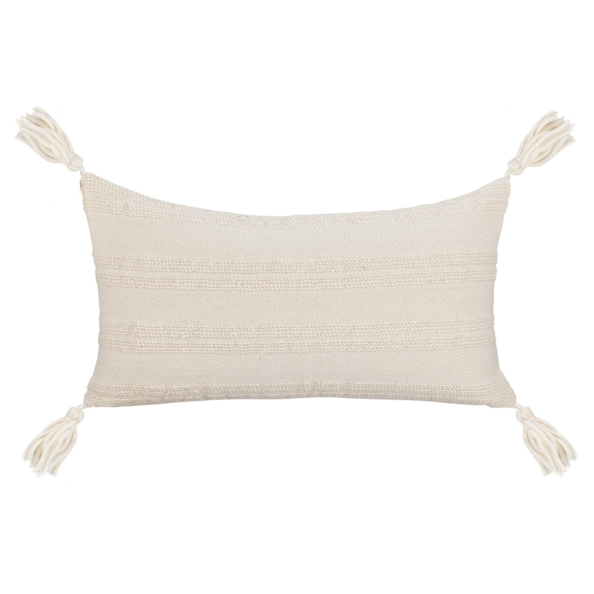 TQ York Natural/Ivory Multiple Sizes Throw Pillow (Set of 2) by Classic Home at Eve Furniture