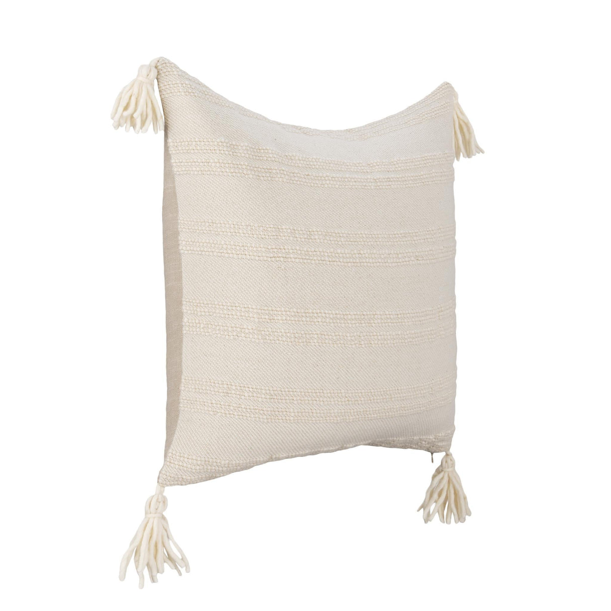 TQ York Natural/Ivory Multiple Sizes Throw Pillow (Set of 2) by Classic Home at Eve Furniture