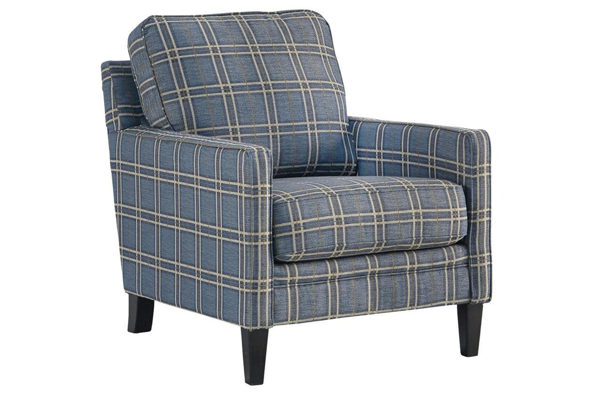 Traemore Linen Sofa, Loveseat, Chair, and Ottoman by Ashley at Eve Furniture