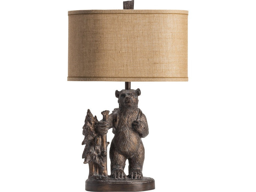 Trail Hike Brown Table Lamp by Crestview at Eve Furniture