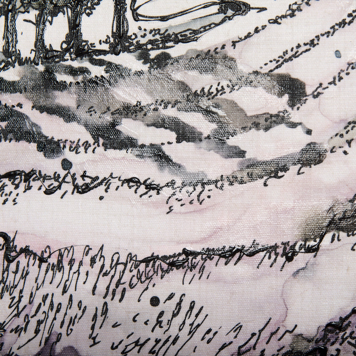 Travel memories II by Mercana Studio a Hand Embellished Textured Canvas by Mercana at Eve Furniture