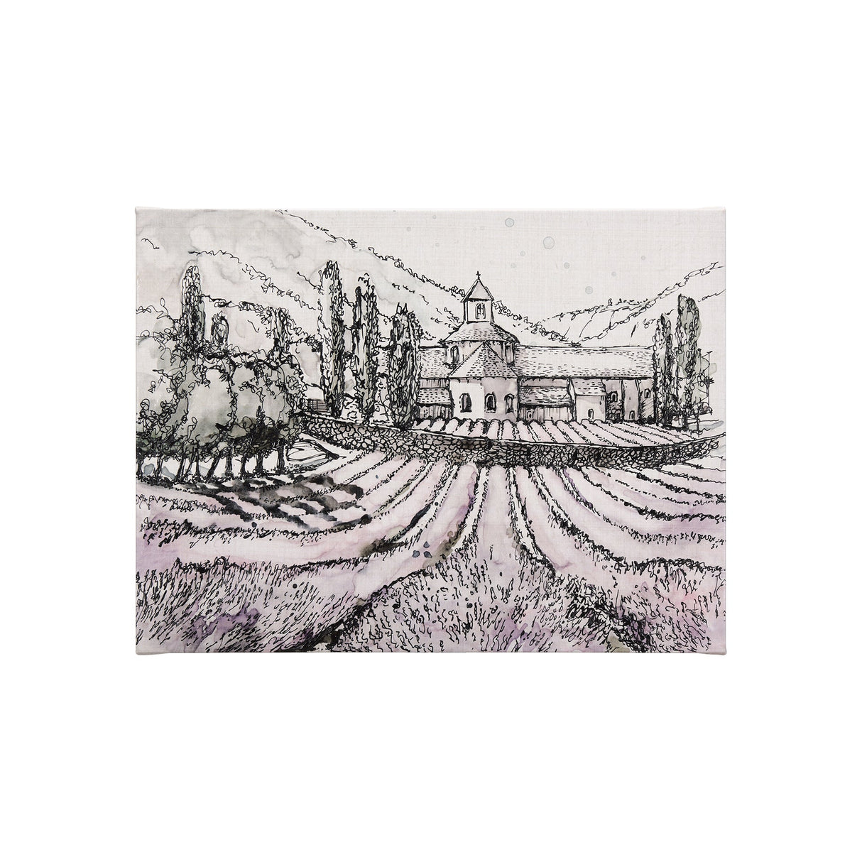 Travel memories II by Mercana Studio a Hand Embellished Textured Canvas by Mercana at Eve Furniture