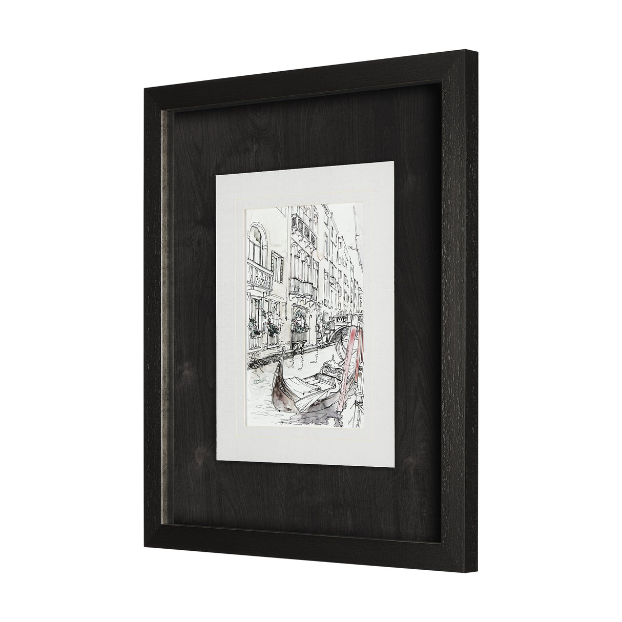 Travel memories V by Natalia a Framed Art Print Matted under Glass by Mercana at Eve Furniture