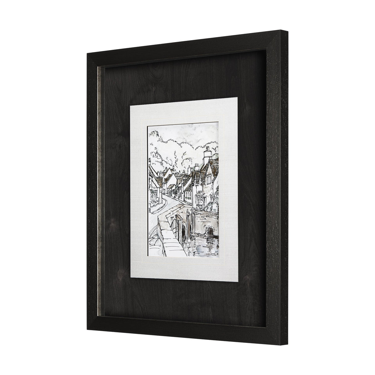 Travel memories VI by Natalia a Framed Art Print Matted under Glass by Mercana at Eve Furniture