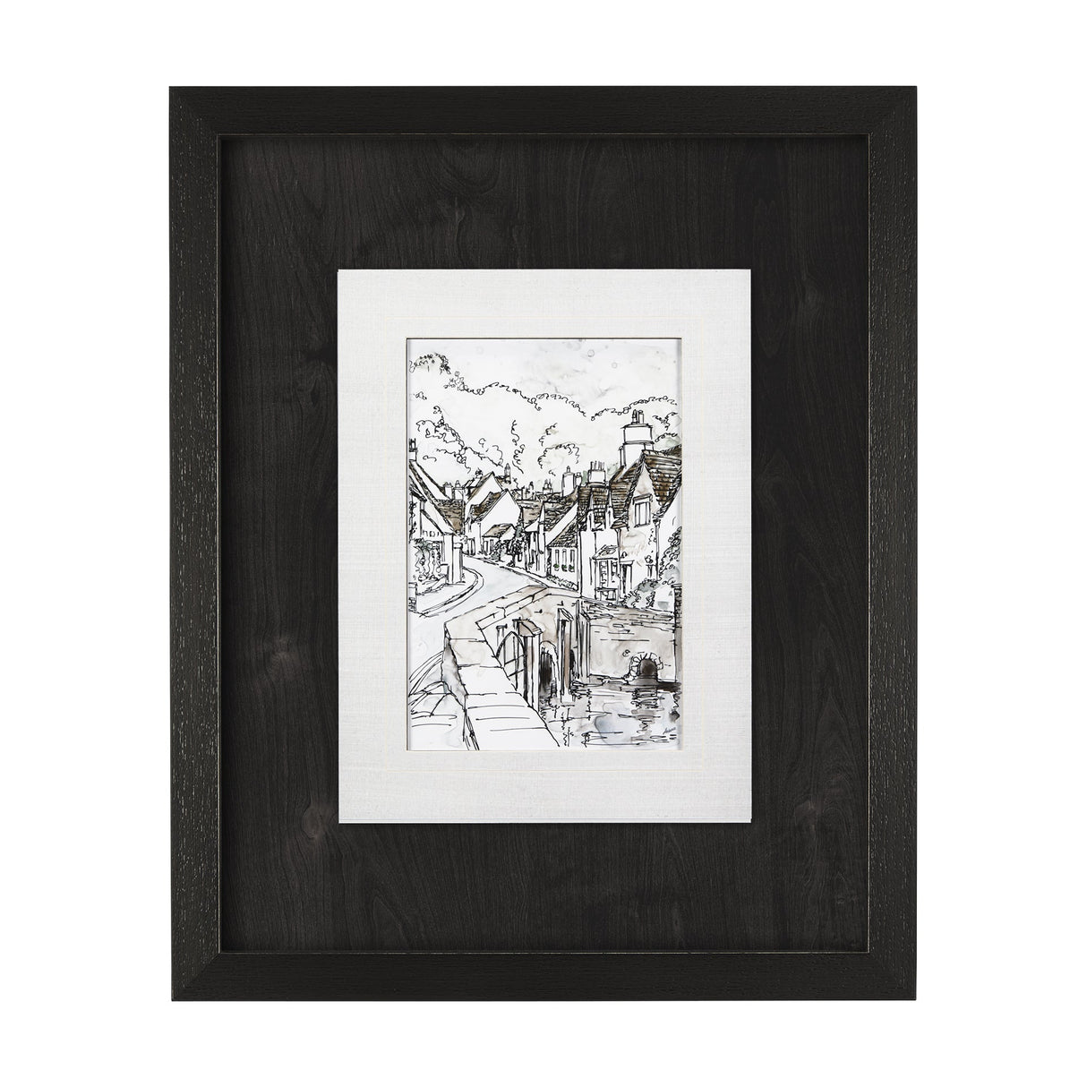 Travel memories VI by Natalia a Framed Art Print Matted under Glass by Mercana at Eve Furniture