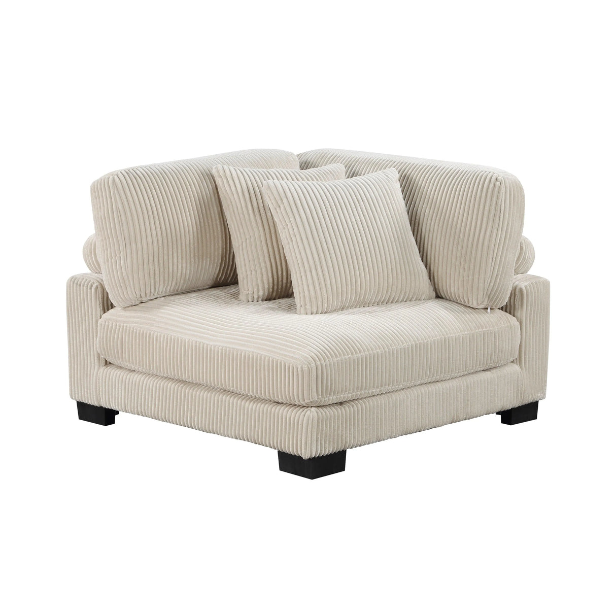 Traverse Beige Corduroy 3-Piece Sofa by Homelegance at Eve Furniture