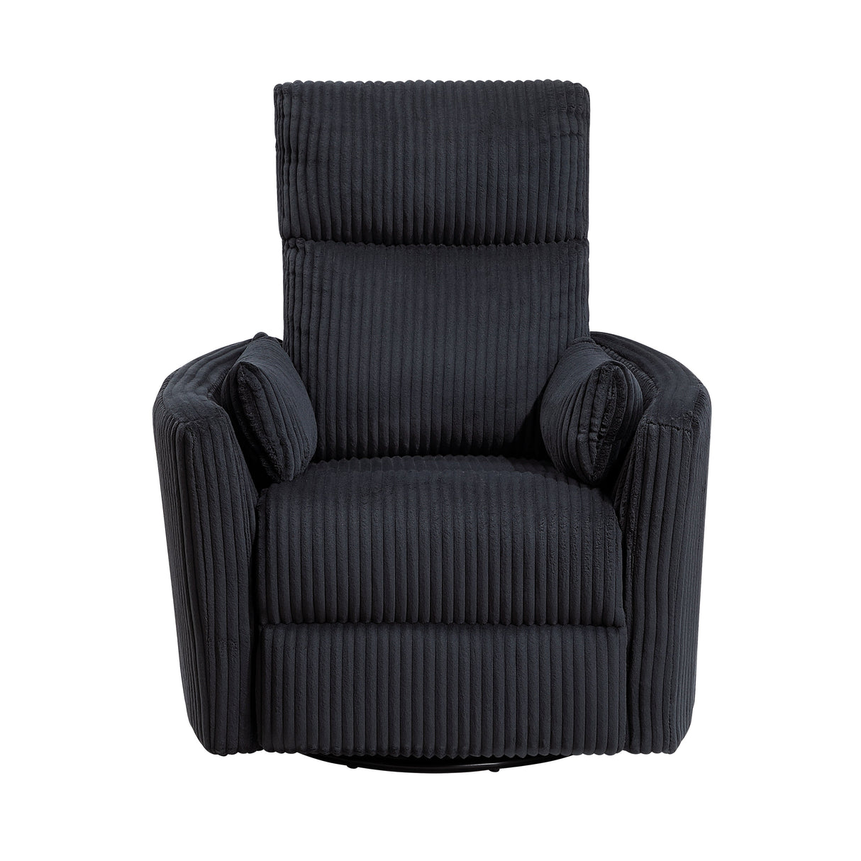 Traverse Black Swivel Glider Reclining Chair