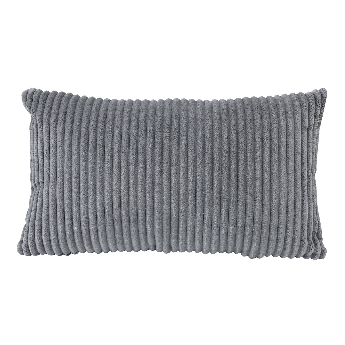 Traverse Gray 6-Piece Corduroy Modular Sectional with Ottomans by Homelegance at Eve Furniture