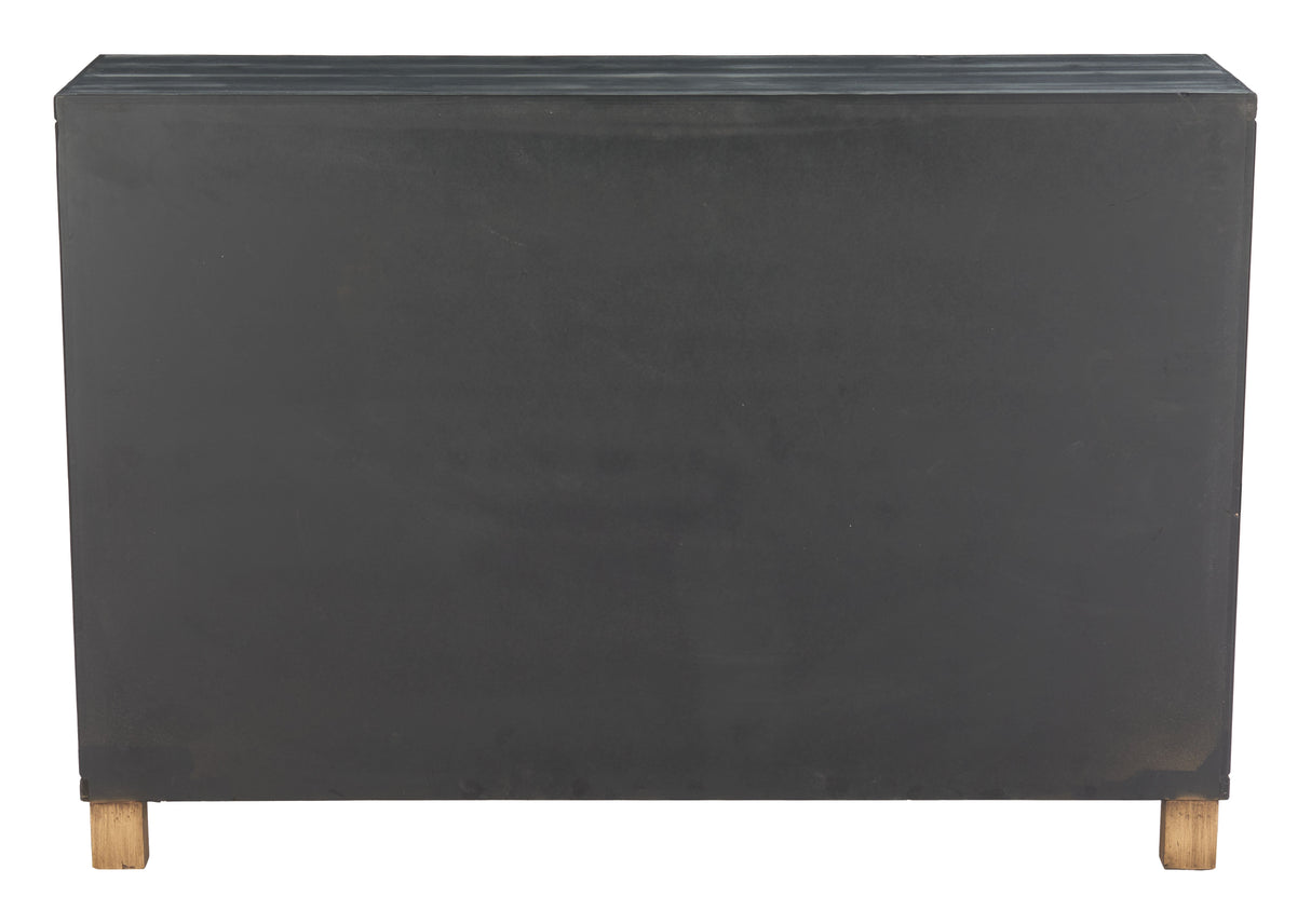 Trazo Black Cabinet by Zuomod at Eve Furniture