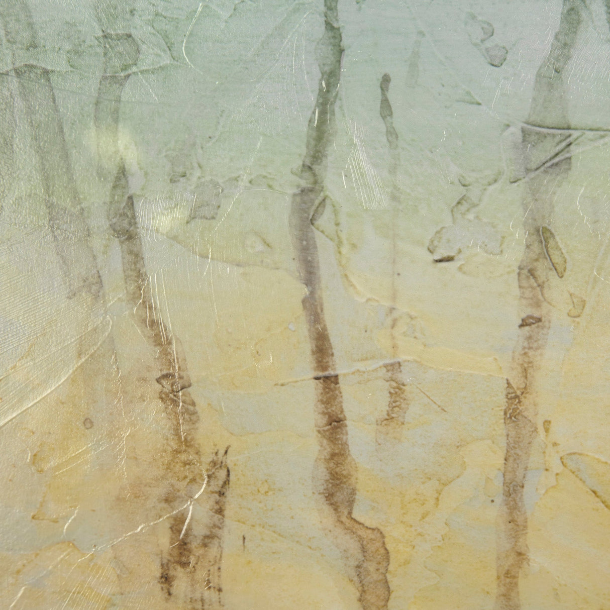 Treeline Light I by Jennifer Goldberger Hand Embellished Textured Framed Art Print Matted under Glas by Mercana at Eve Furniture