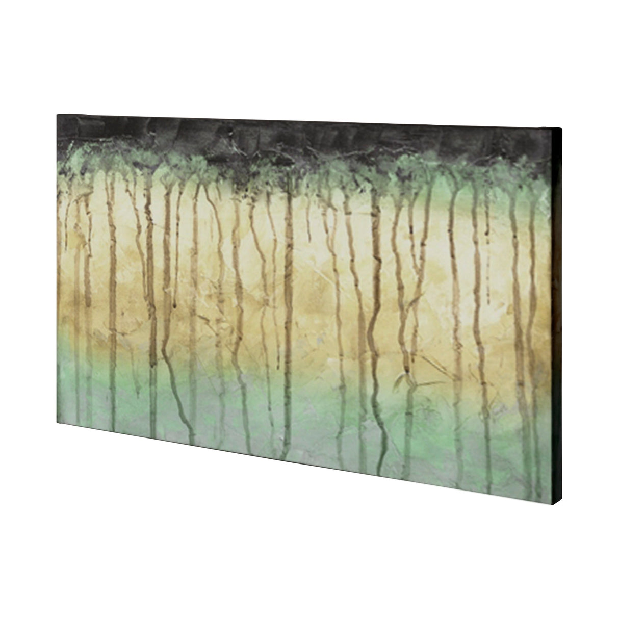 Treeline Light II by Jennifer Goldberger a Hand Embellished Textured Canvas by Mercana at Eve Furniture