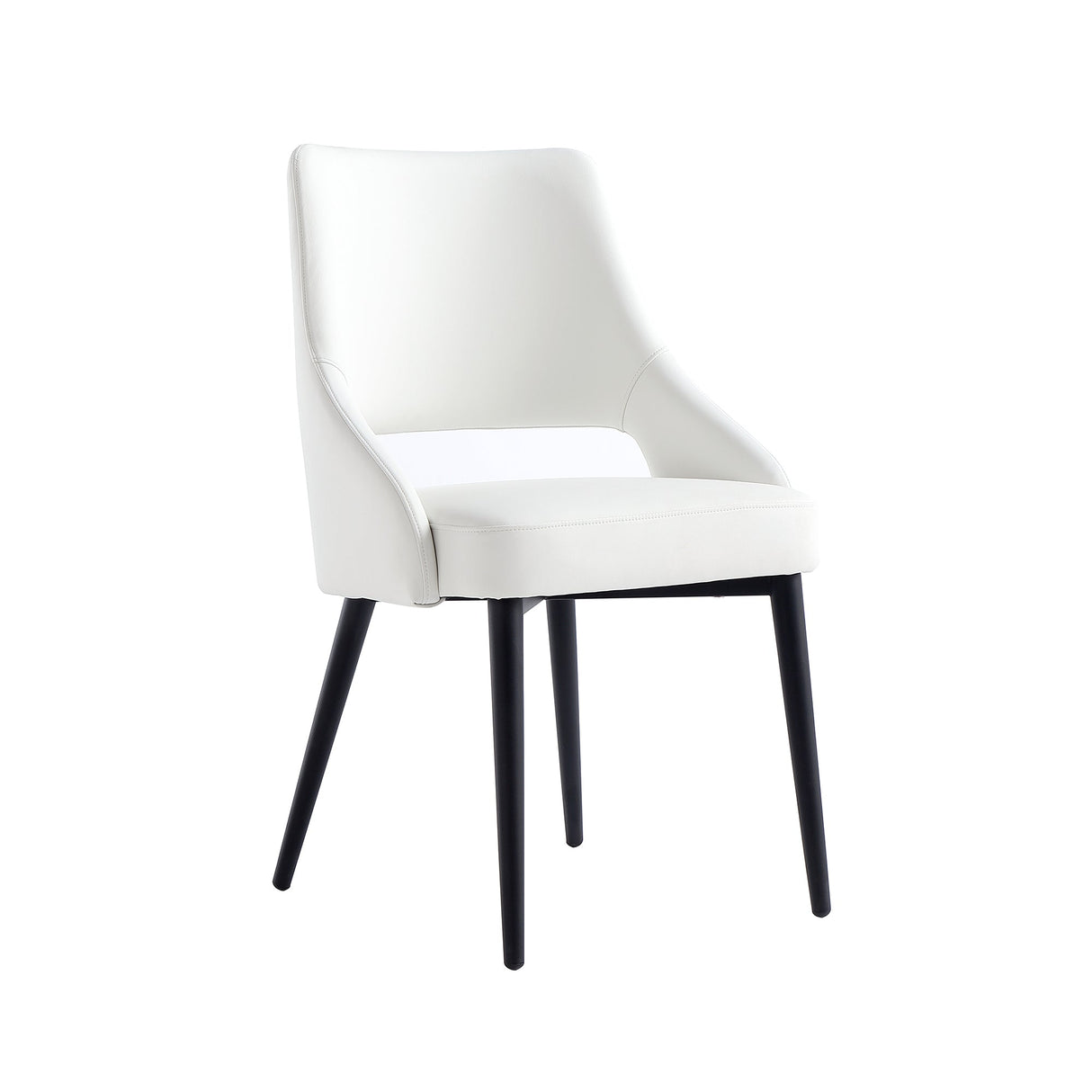 Tremont Dining Chair in White by Manhattan Comfort at Eve Furniture