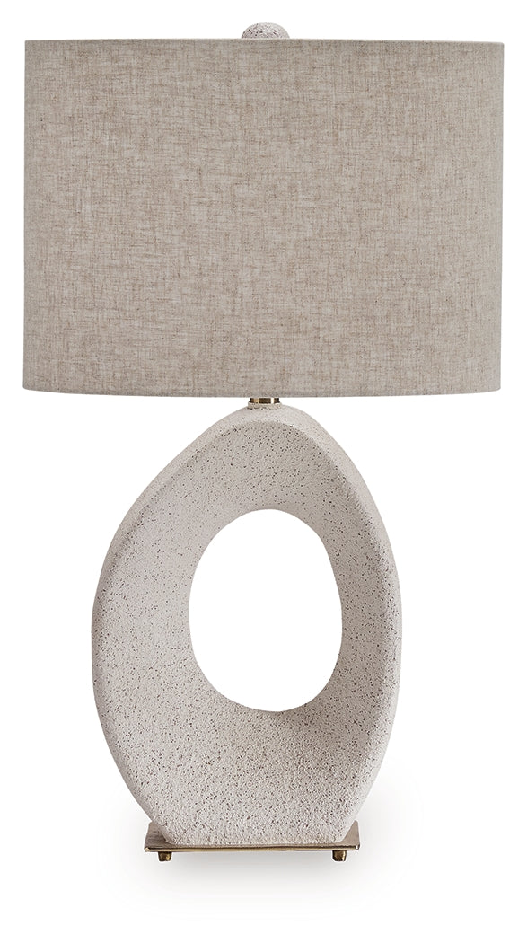 Trentlen Cream/Gold Finish Table Lamp by ASHLEY FURNITURE at Eve Furniture