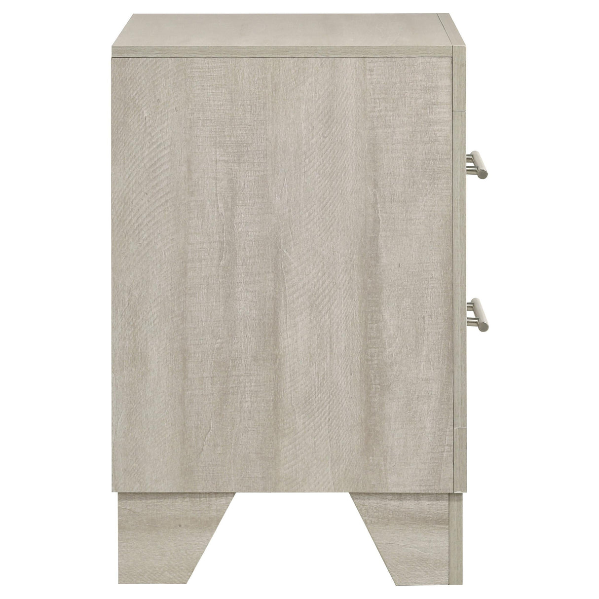 Trenton Rustic Cream 2-Drawer Nightstand by Coaster at Eve Furniture