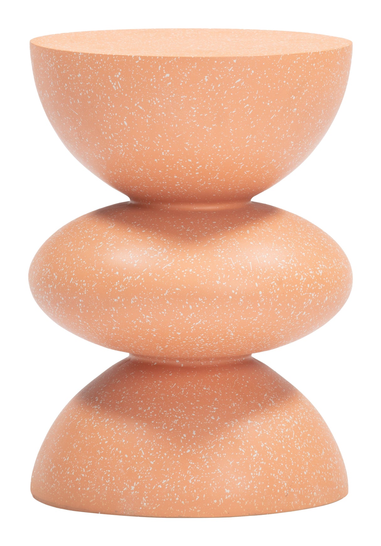 Tressa Terracotta Outdoor Side Table by Zuomod at Eve Furniture