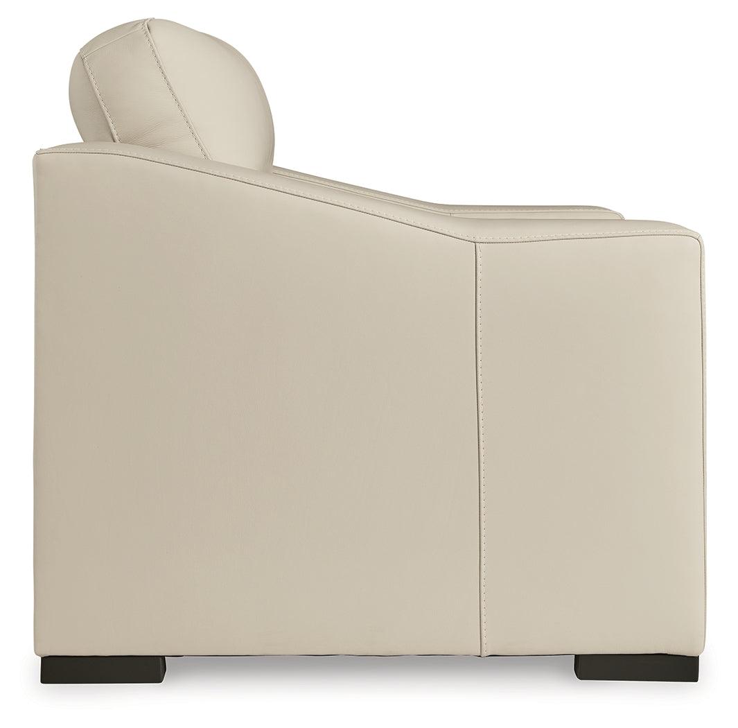 Tresure Trove Almond Oversized Chair by Ashley at Eve Furniture