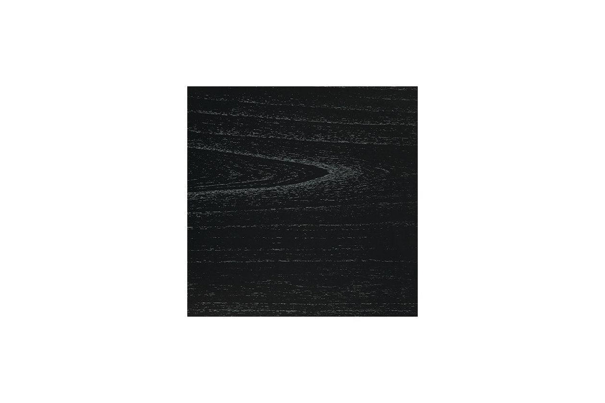 Treytown Black Chairside End Table by Ashley at Eve Furniture