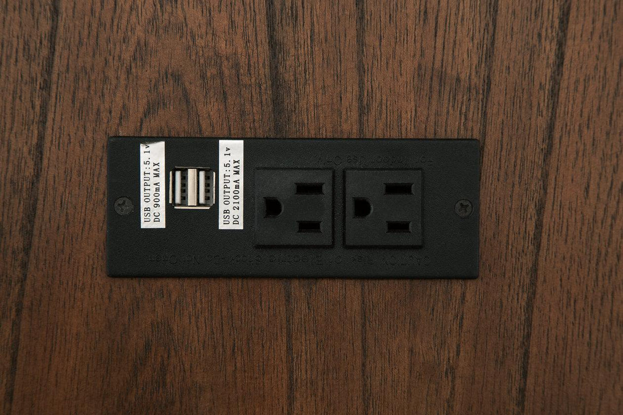 Treytown Brown Chairside End Table by Ashley at Eve Furniture