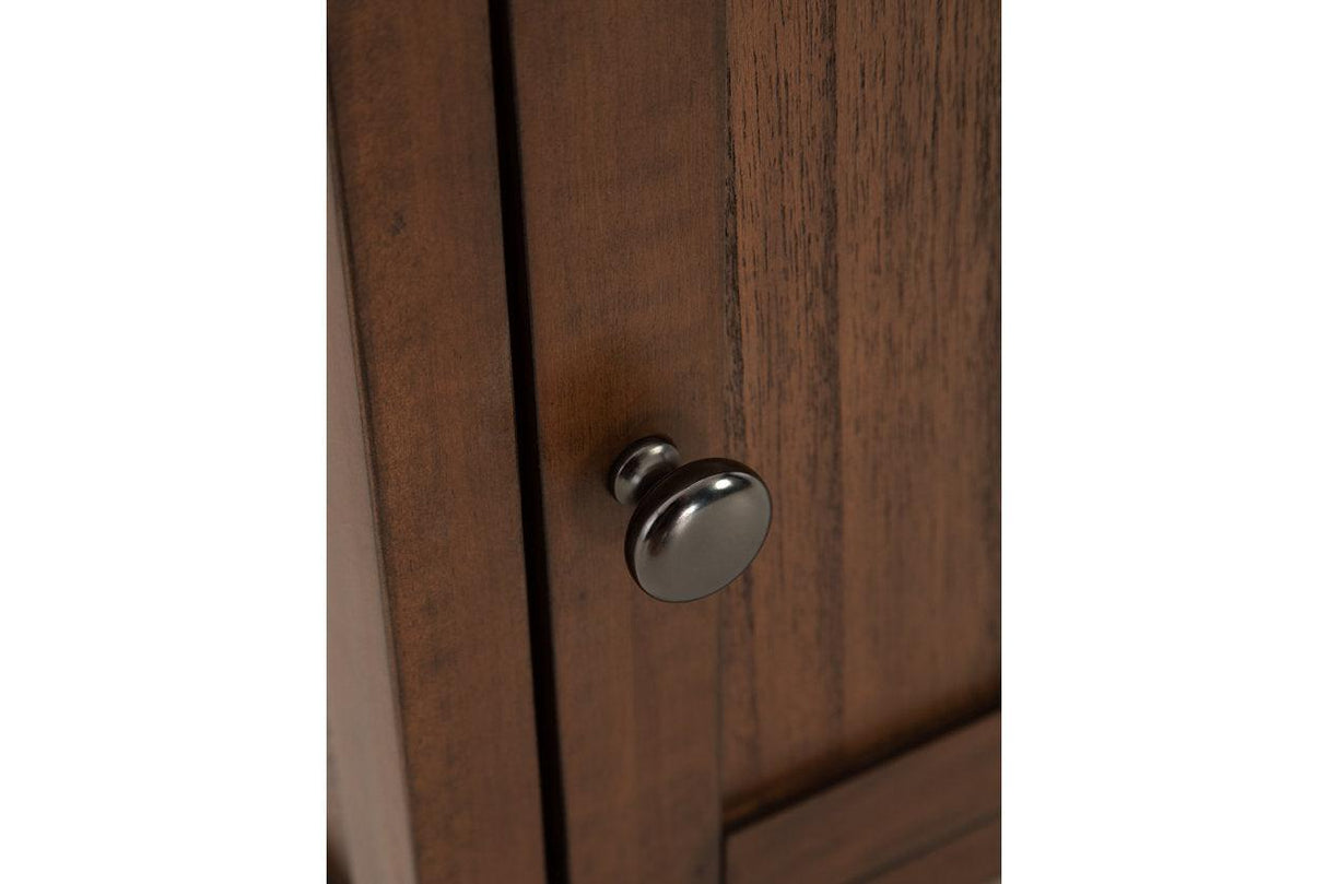 Treytown Brown Chairside End Table by Ashley at Eve Furniture