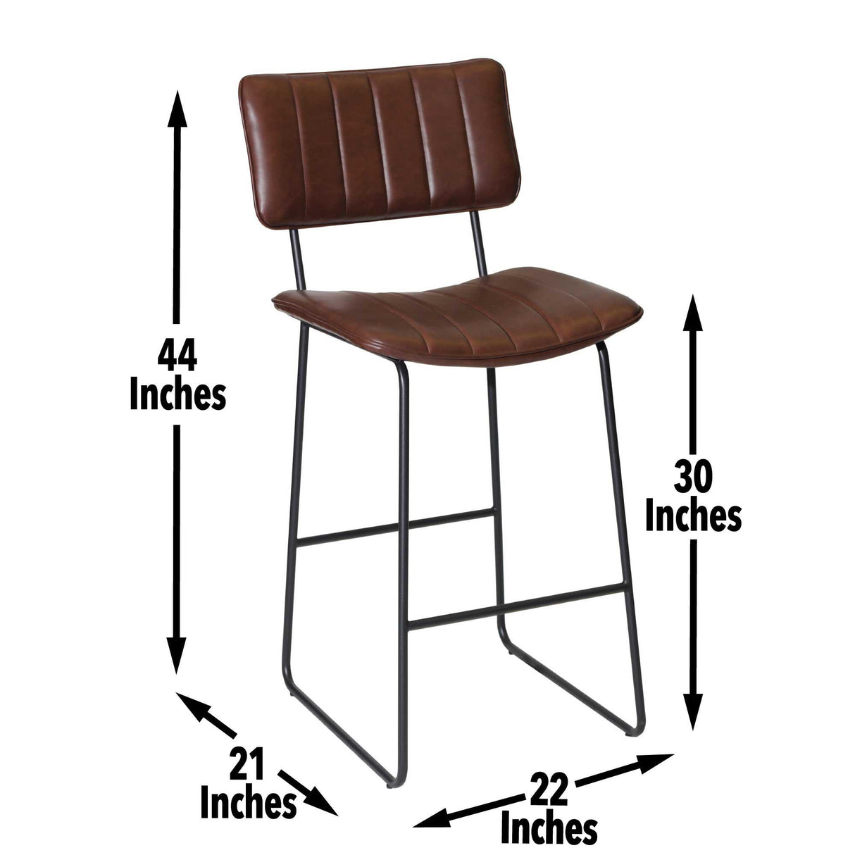 Tribeca 30″ Bar Stool by Steve Silver at Eve Furniture