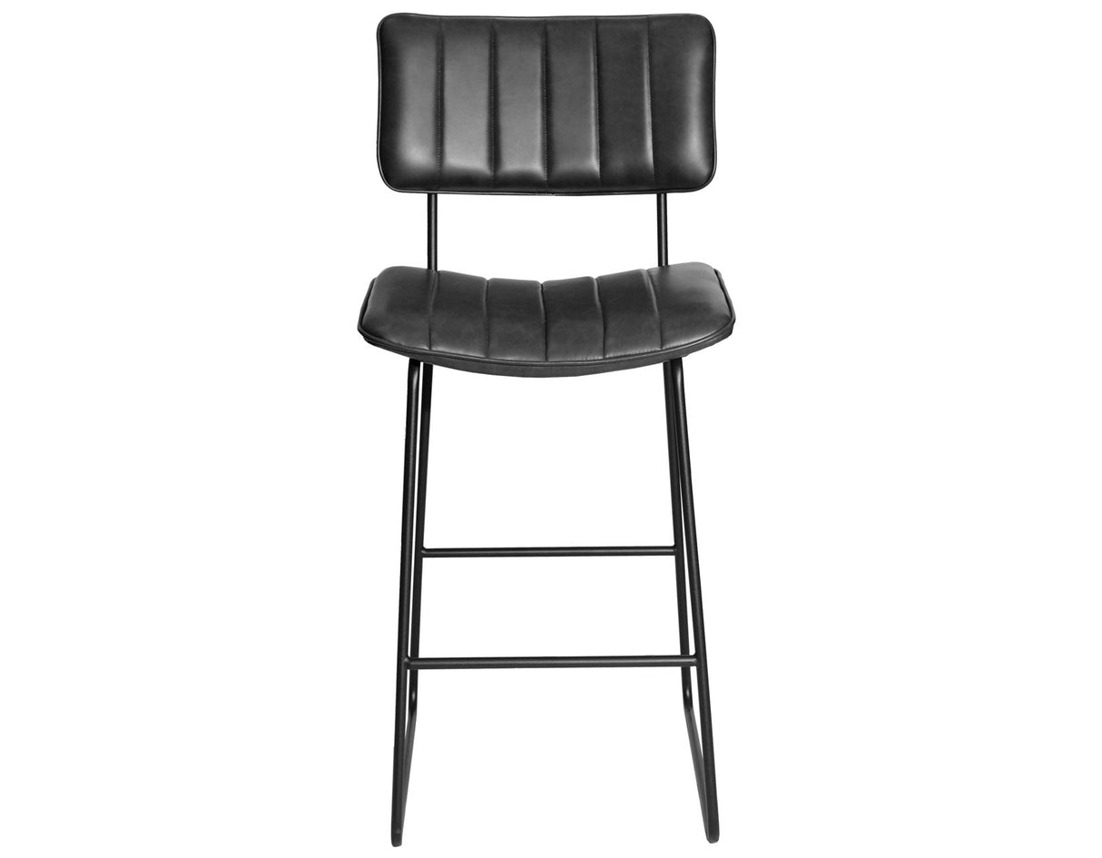Tribeca Black 30″ Commercial Grade Bar Stool by Steve Silver at Eve Furniture