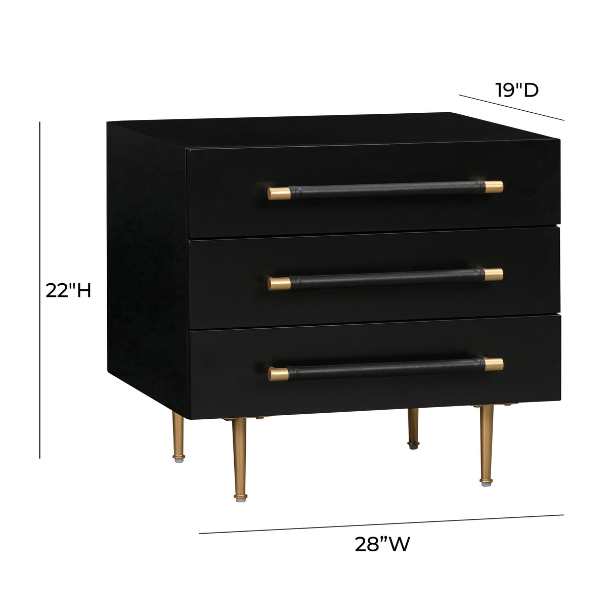 Trident Nightstand by TOV Furniture at Eve Furniture