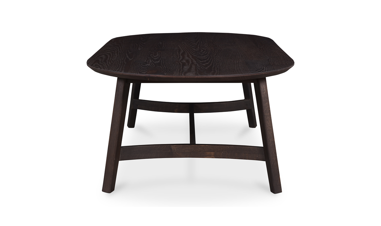 Trie Coffee Table Dark Brown by Moe's Home at Eve Furniture