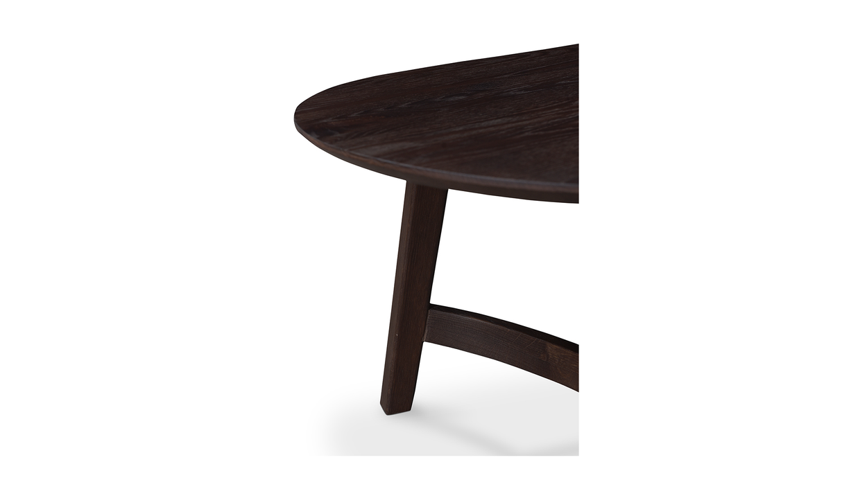 Trie Coffee Table Dark Brown by Moe's Home at Eve Furniture