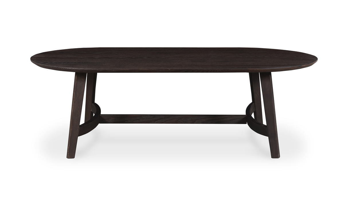 Trie Coffee Table Dark Brown by Moe's Home at Eve Furniture