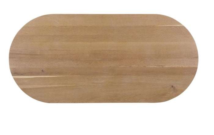 Trie Small Dining Table Natural by Moe's Home at Eve Furniture