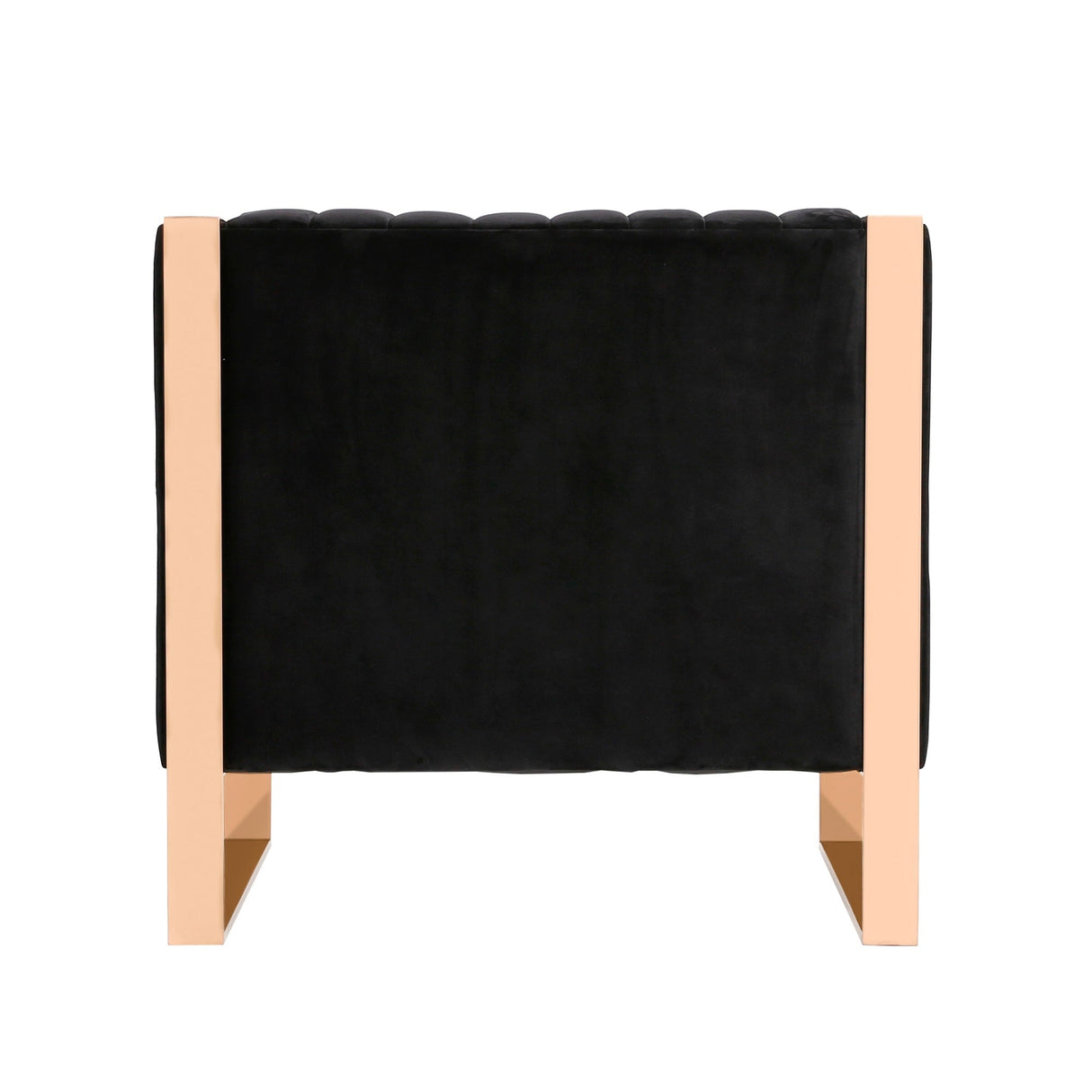 Trillium Accent Chair in Black and Gold (set of 2) by Manhattan Comfort at Eve Furniture