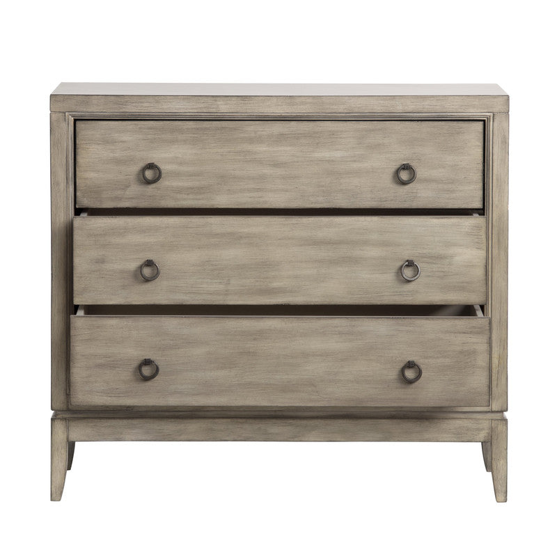 Trimble Beige/Gray Chest by Crestview at Eve Furniture