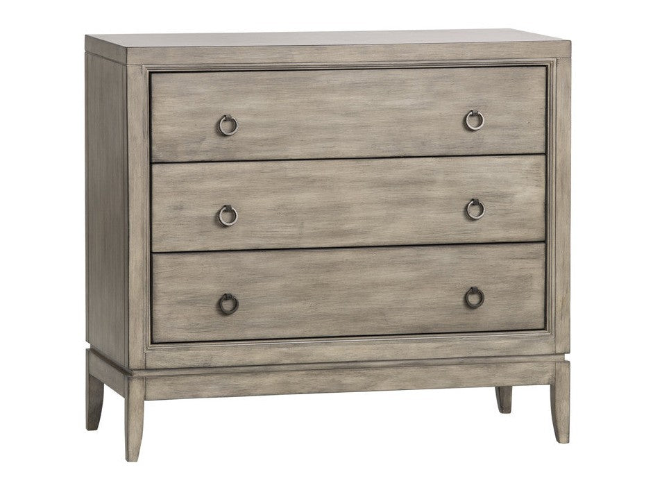Trimble Beige/Gray Chest by Crestview at Eve Furniture