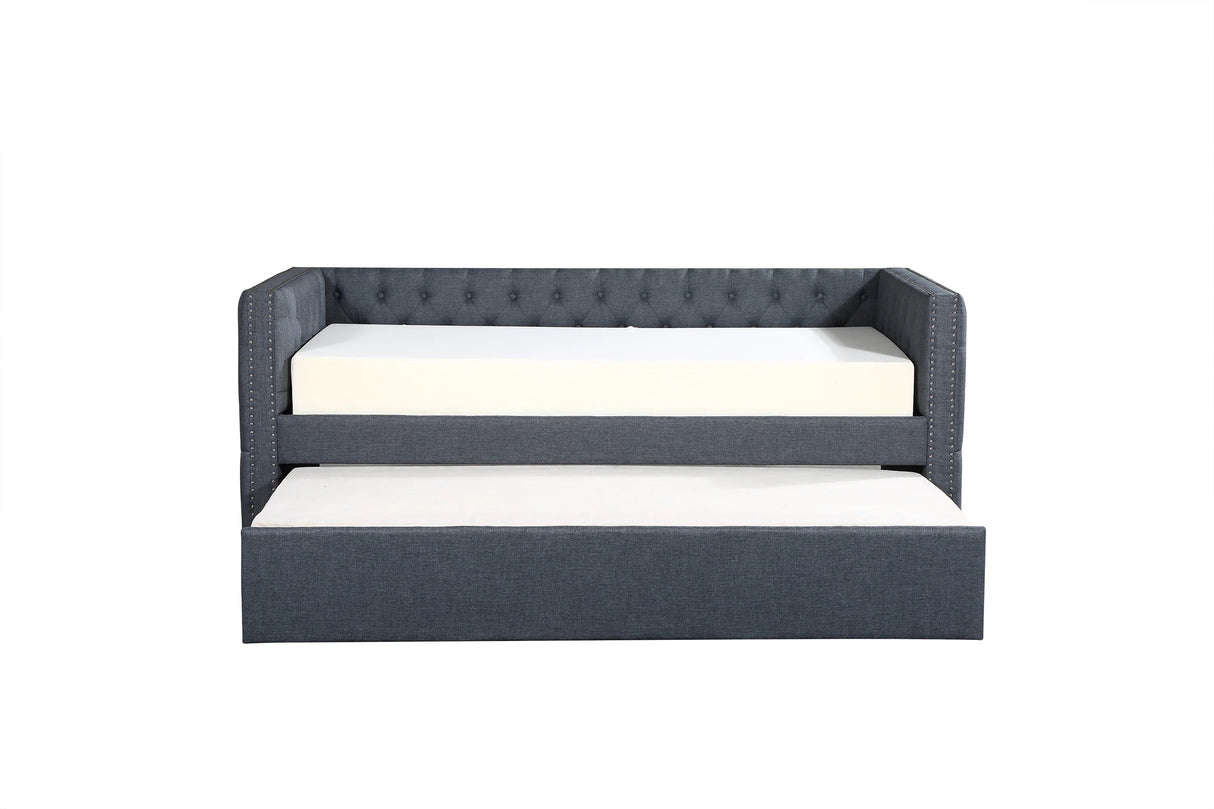 Trina Gray Twin Daybed by Crown Mark at Eve Furniture