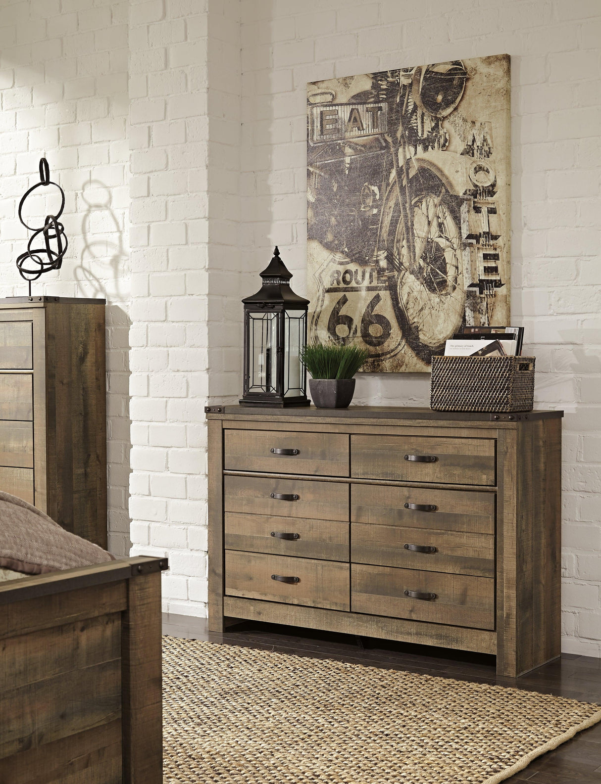 Trinell Brown Dresser by Ashley at Eve Furniture