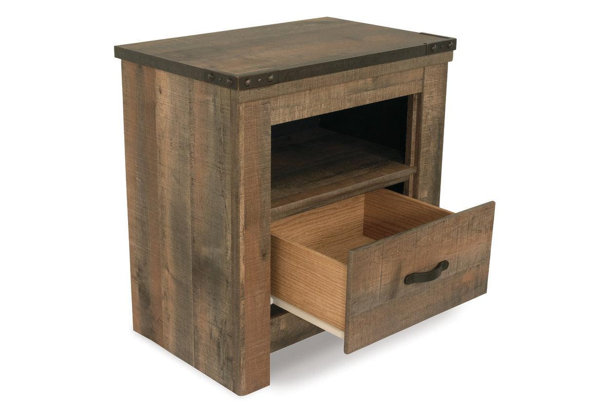Trinell Brown Nightstand by Ashley at Eve Furniture