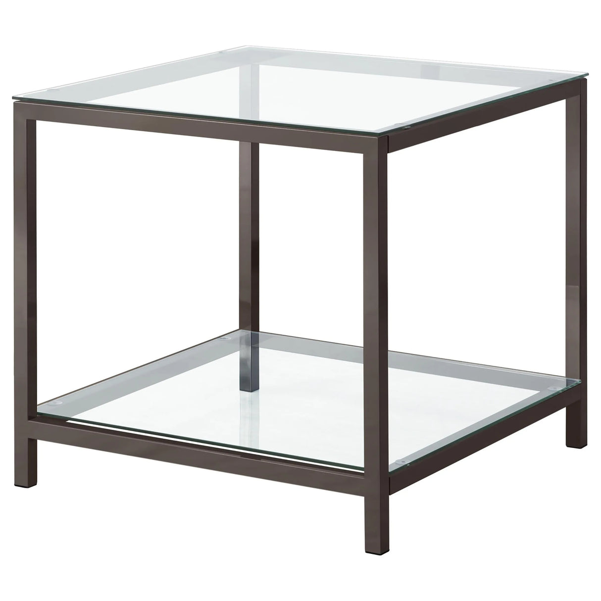 Trini Black Nickel 3-Piece Coffee and End Table Set by Coaster at Eve Furniture