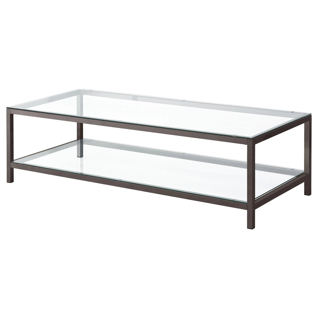Trini Black Nickel 3-Piece Coffee and End Table Set by Coaster at Eve Furniture