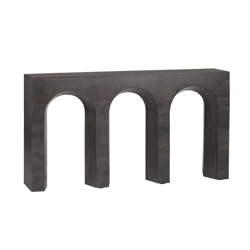 Trinity Black Console Table by Crestview at Eve Furniture