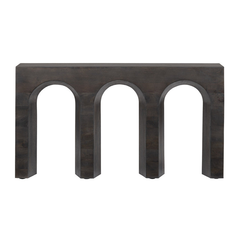 Trinity Black Console Table by Crestview at Eve Furniture