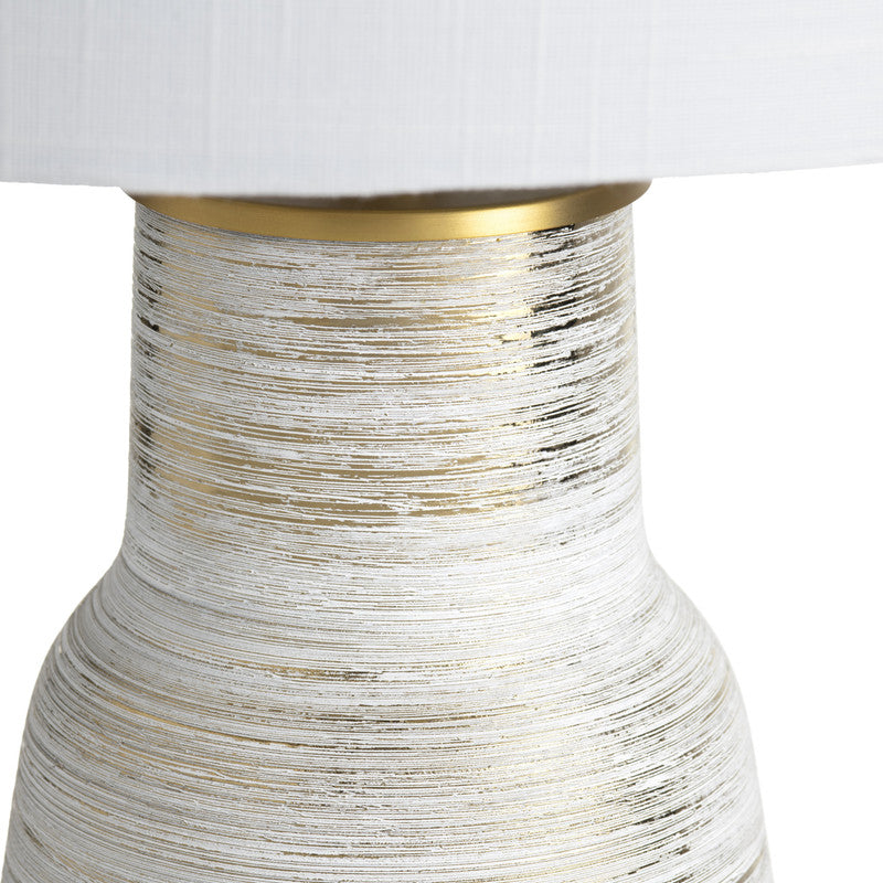 Trinity Urn White Table Lamp (Set of 2) by Crestview at Eve Furniture