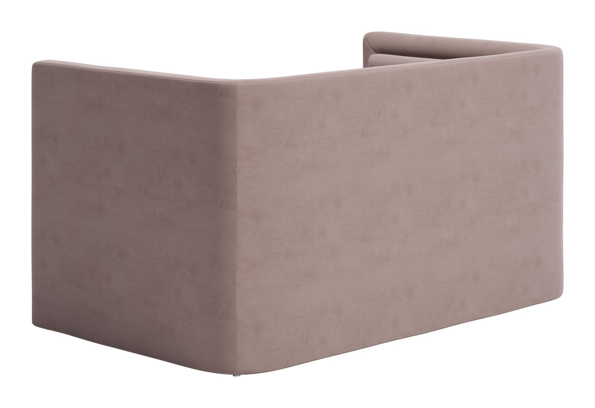 Trippel Taupe Loveseat by Zuomod at Eve Furniture