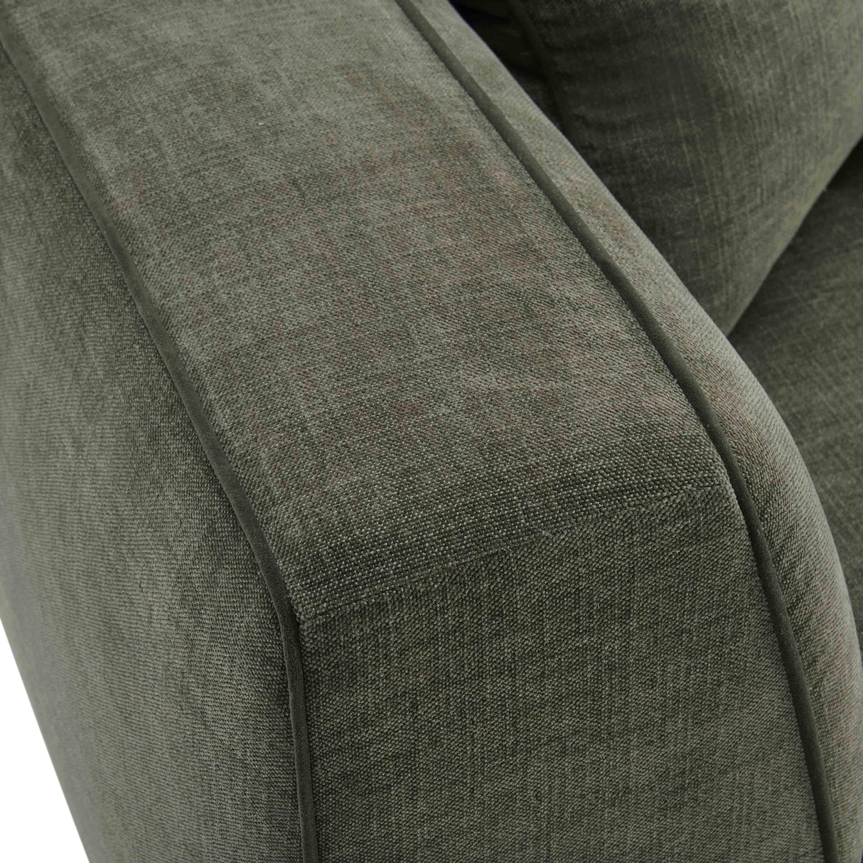 Tristine Olive Green Upcycled Basketweave Sofa by TOV Furniture at Eve Furniture