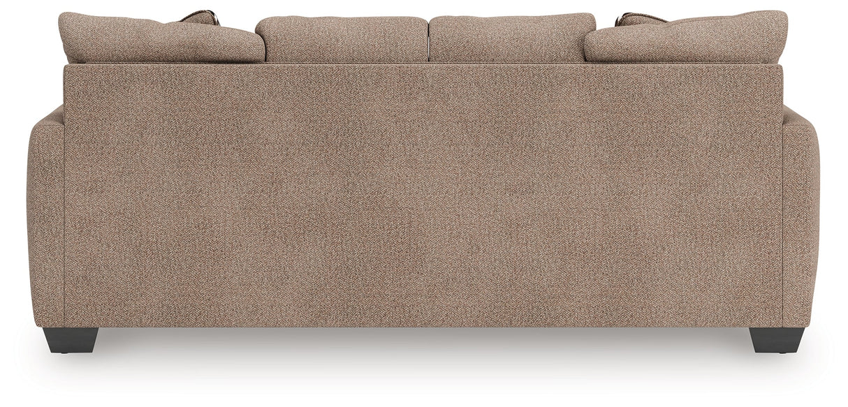 Triston-Peaks Suede Sofa by Ashley at Eve Furniture