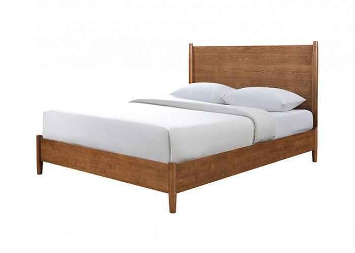 Tromso Walnut 4-Piece Queen Bedroom Set by Furniture of America at Eve Furniture