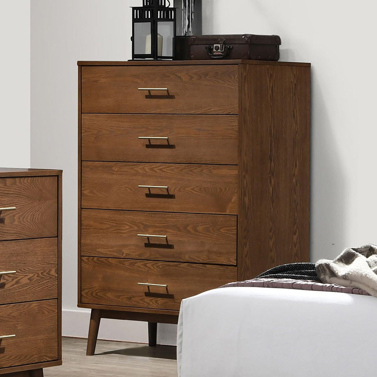 Tromso Walnut Chest by Furniture of America at Eve Furniture